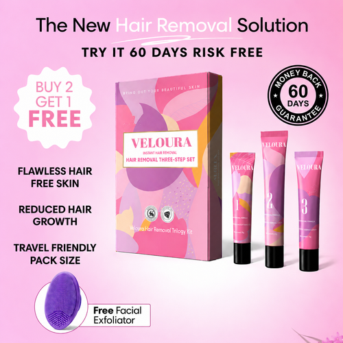 Veloura Hair Removal Trilogy Kit